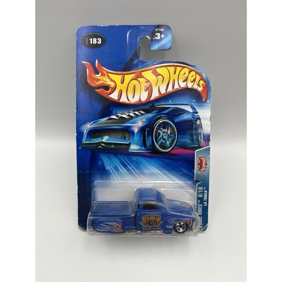 Hot Wheels 2003 #183 - Pride Rides 8/10 La Troca w/ Free Atomix Vehicle - Picture 1 of 8